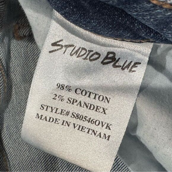 Stitch Fix Studio Blue Distressed Jeans Women’s 28 - Picture 2 of 4